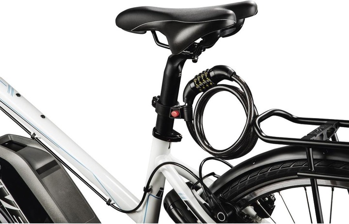 Actual product image Hama Fahrrad-Zahlenspiralschloss (120 cm)
