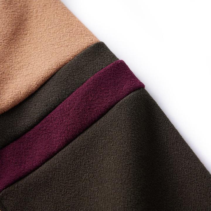 Immagine prodotto vidaXL Felpa da bambino color kaki scuro e marrone cammello (92)