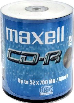 Produktbild Maxell CD-R 80XL 52x 100 Pack (100 x)