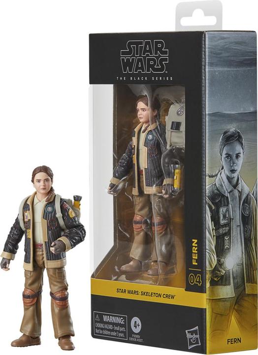 Actual product image Hasbro Star Wars The Black Series Fern Skeleton Crew 15-cm Action Figure