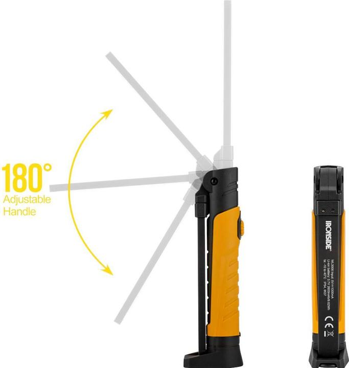 Produktbild Ironside Akku-Arbeitsleuchte 700 lm 1 x Li-ion 3,7 V, 2600 mAh (700 lm)