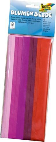 Produktbild Folia Seidenpapier Ton in Ton Mix rot (20 g/m², 10x)