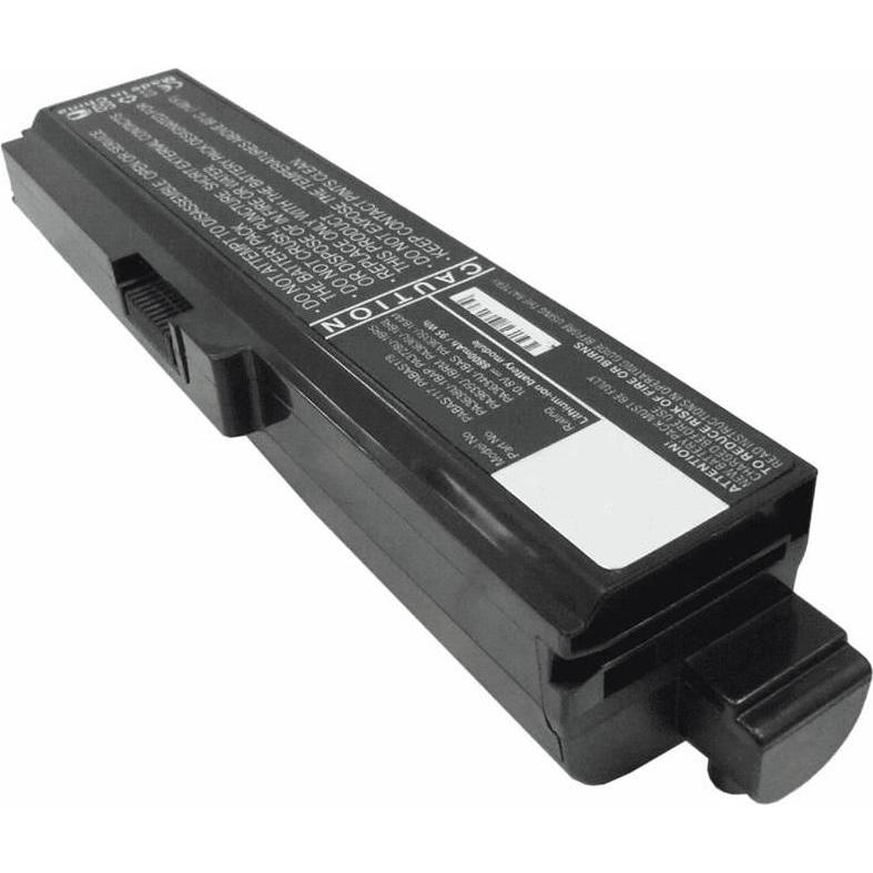 CoreParts MBI2089 Notebookakku für Toshiba (9 Zellen, 9200 mAh), Notebook Akku, Schwarz