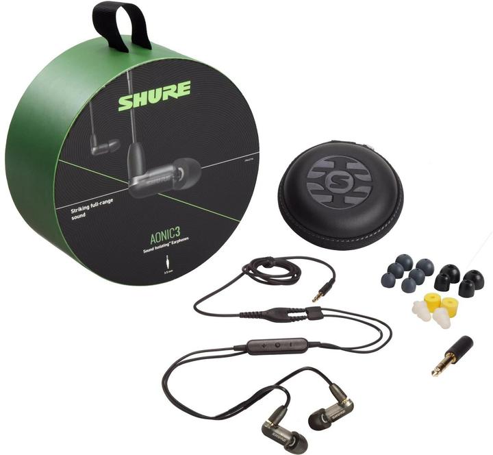 Actual product image Shure Aonic 3 (No noise cancellation, Cable)