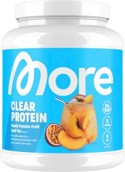 More Nutrition More Clear (Pêche, Fruit de la passion, 1 x, 600 g)