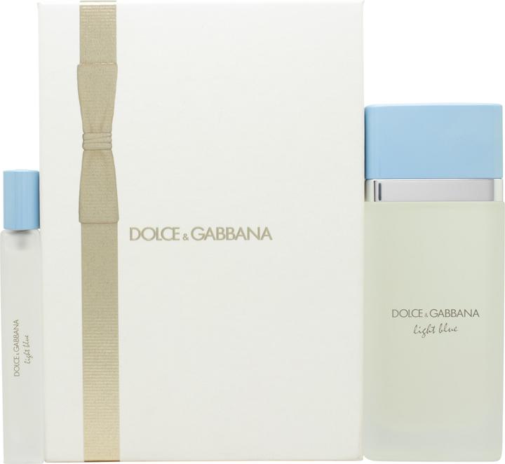 Dolce & Gabbana Light Blue Gift Set 100ml EDT + 10ml EDT (Parfum Set)