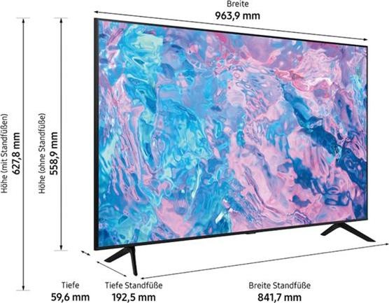 Image du produit Samsung GU43CU7179U (43", CU7179, LED, 4K, 2023)