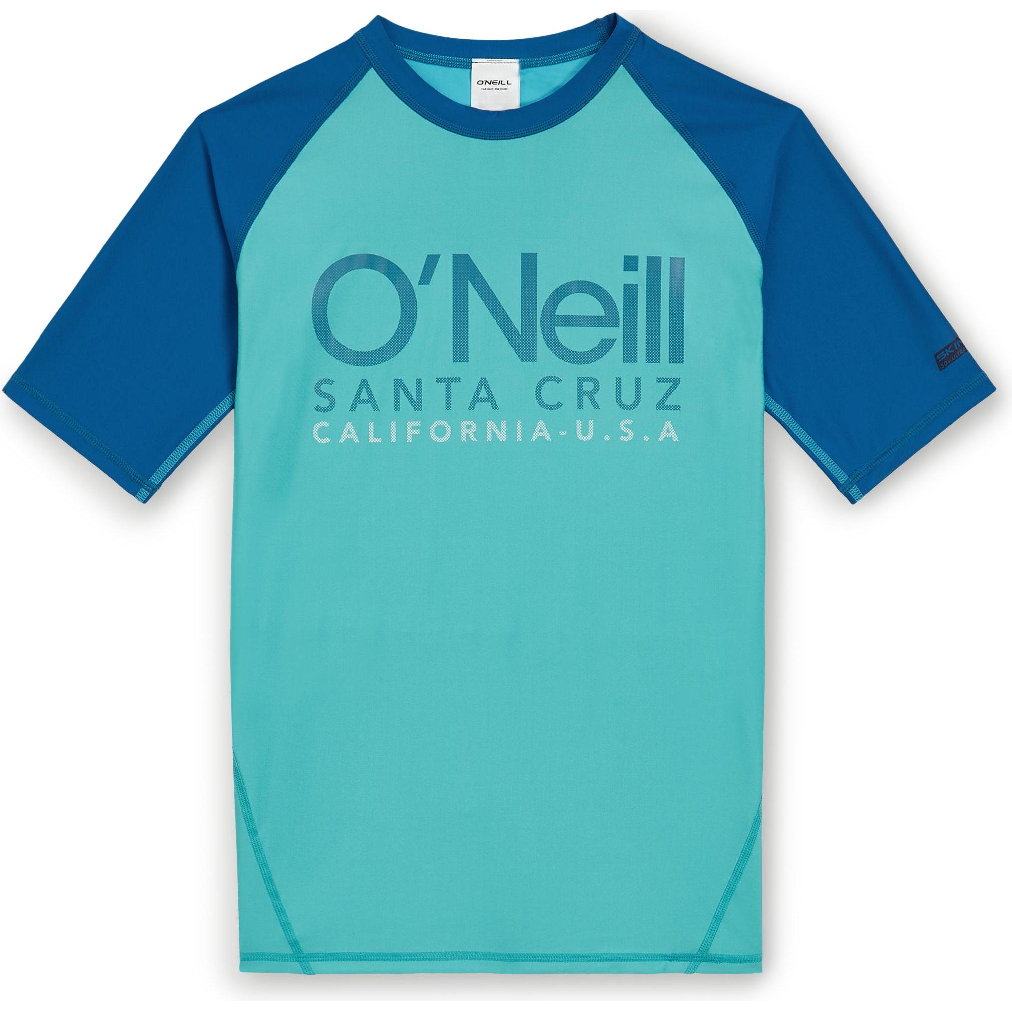 O'Neill, Jungen, Badeshirt, Essentials Cali S/Slv Skins, Blau, (12)