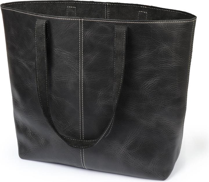 Immagine prodotto Only-Bags.Store Borsa in pelle, fatta a mano, resistente e di alta qualità, borsa a tracolla per laptop, borsa