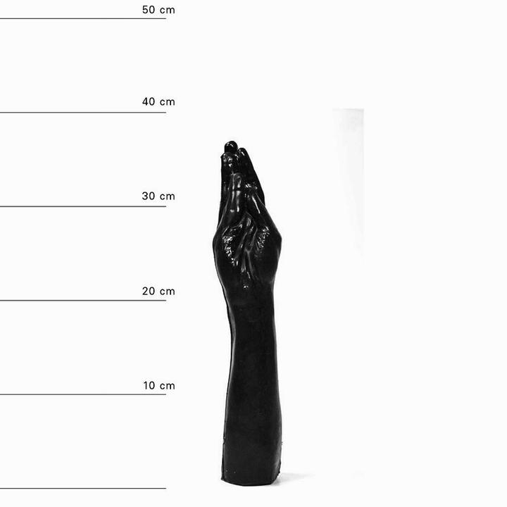 Actual product image All Black Fisting Dildo