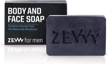 ZEW for men Body and Face Soap Charcoal (Flüssigseife, 85 ml)
