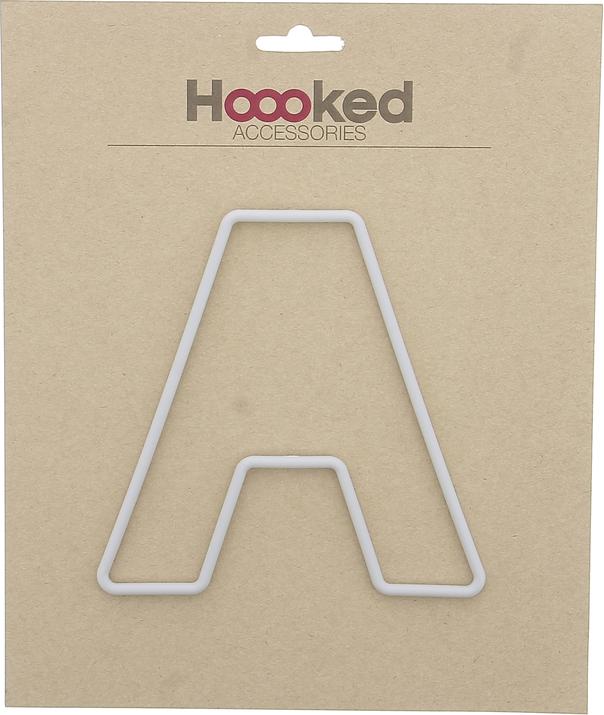 Produktbild Hoooked Rahmen Buchstabe A recyceltem Kunststoff