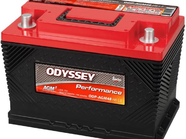 Actual product image Odyssey AGM Battery Performance Automotive (ODP) 12V 69Ah 720A (12 V, 69 Ah, 720 A)