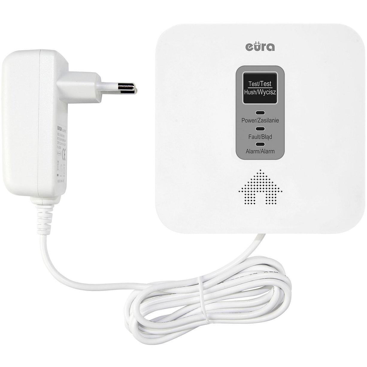 Eura, Rilevatore di pericolo, Rivelatore di monossido di carbonio e gas naturale 2in1Eura CGD-50A2