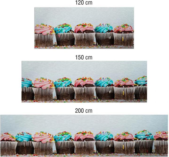 Produktbild Trenddeko Silber - Party Cupcakes (50 x 120 cm)