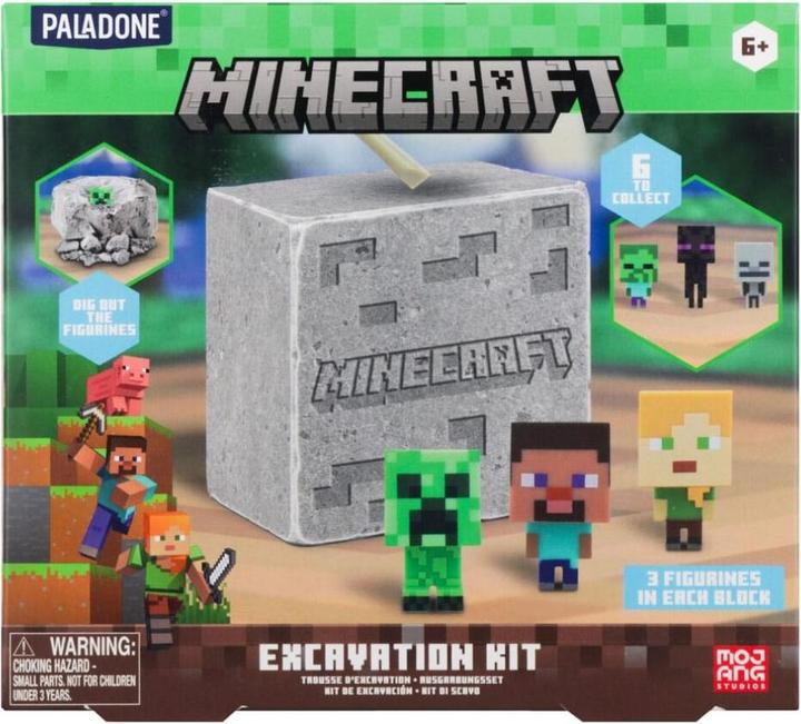 Actual product image Paladone Products Minecraft Excavation Kit