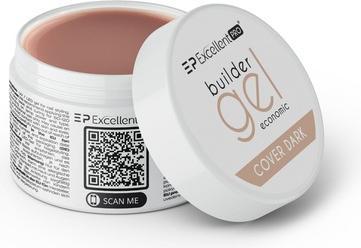Excellent PRO Builder Gel Economic Building Gel Cover Dark 50g (Ongles artificiels, Dark)