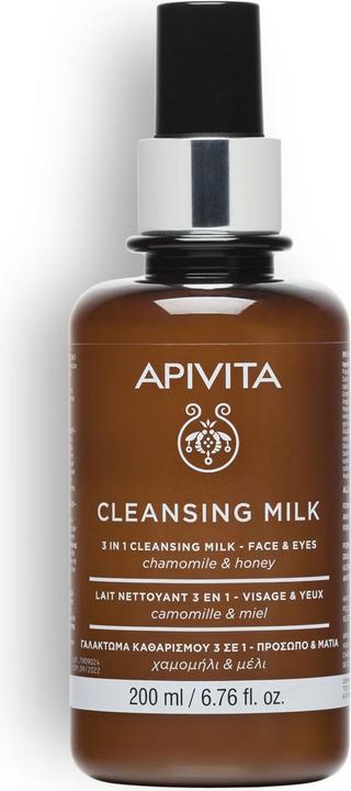 Image du produit Apivita Nettoyant Chamomile & Miel (Lait nettoyant, 200 ml)