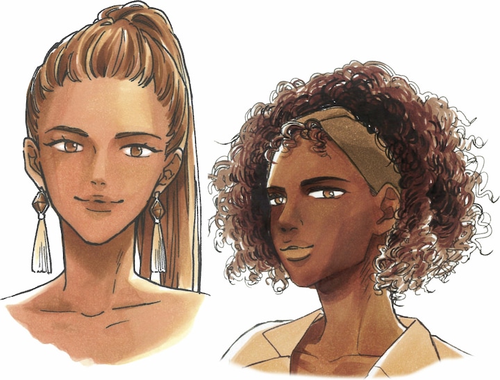 Produktbild Copic Marker ciao, 5+1 Set "Portrait 2" (Beige, Sandbraun, Sepia, 0.30 mm, 6 x)