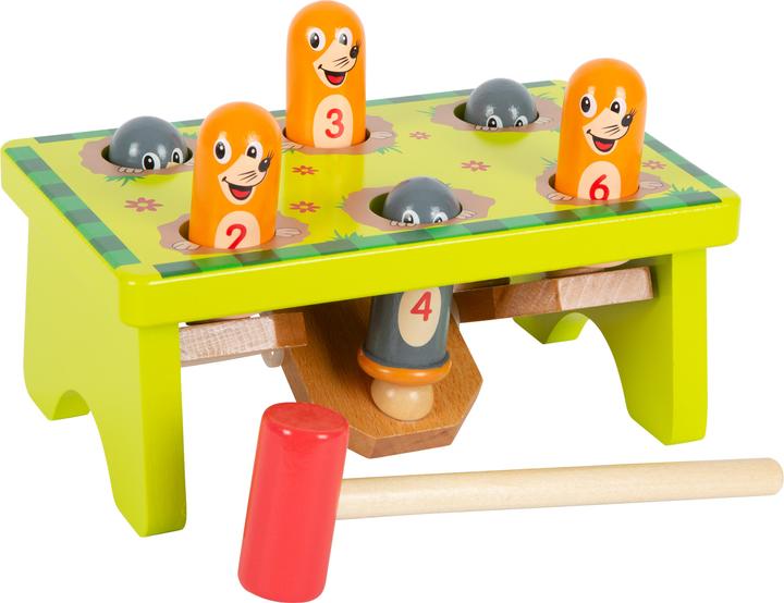 Actual product image small foot Knocking game Whack the Mole