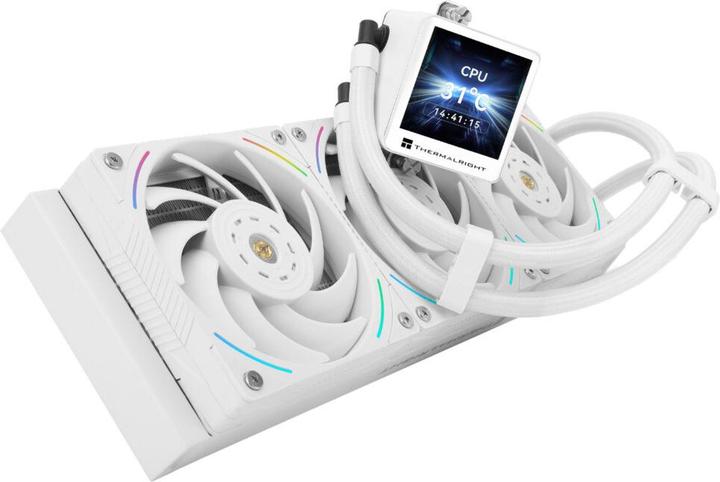 Actual product image Thermalright Kit Watercooling AIO Frozen Vision V2 RGB - 360mm (Blanc)