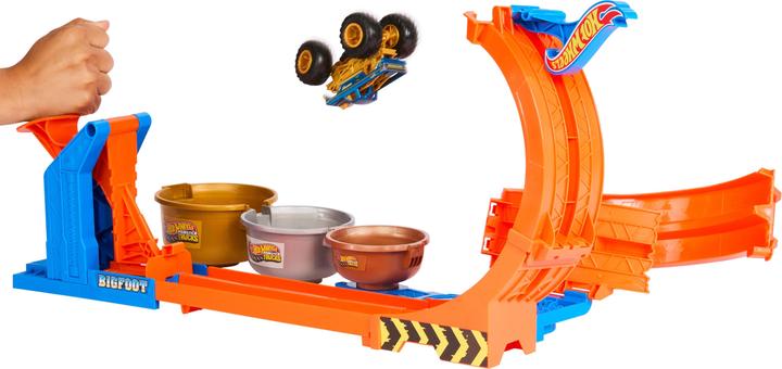 Actual product image Hot Wheels Monster Trucks 2-in-1 Loop & Flip Challenge