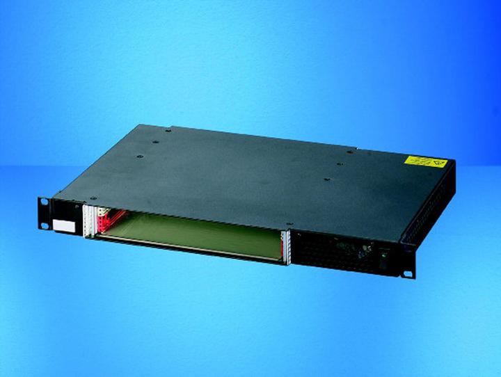 Image du produit Schroff 1U, 2 slots, avec Rear I/O et alimentation ATX - BGTR 1HE 275T 2SL CPCI AT