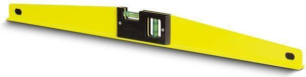 Actual product image Stanley GP spirit level, aluminium 25 cm, 2 bottles, trapezoidal, 1 mm (25 cm)