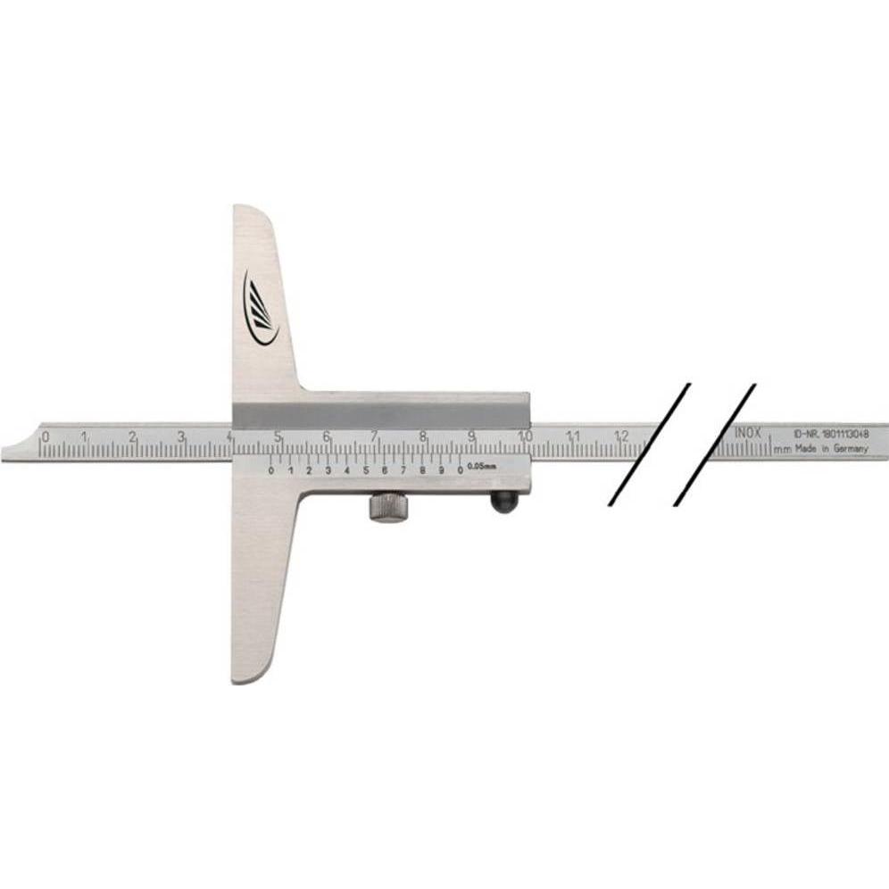 Helios Preisser, Messlehre, Tiefenmessschieber (30 cm)