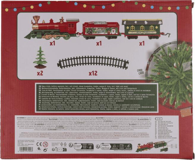 Actual product image Ootb Christmas railway, including rail circle