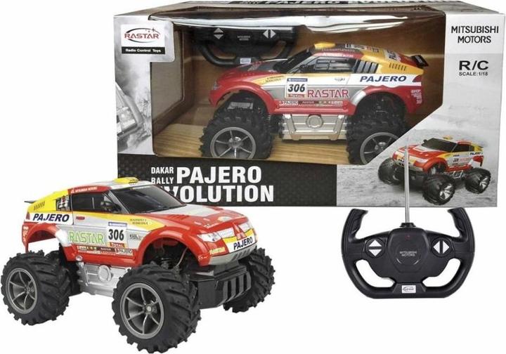 Actual product image Rastar car RC 1:18 Pajero Evolution, 20100 (RTR Ready-to-Run)