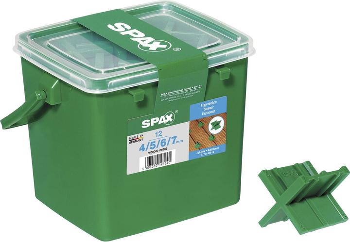 Spax SPACER FUGENLEHRE HENKELBOX (1 Henkelbox enthält 12 Spacer)