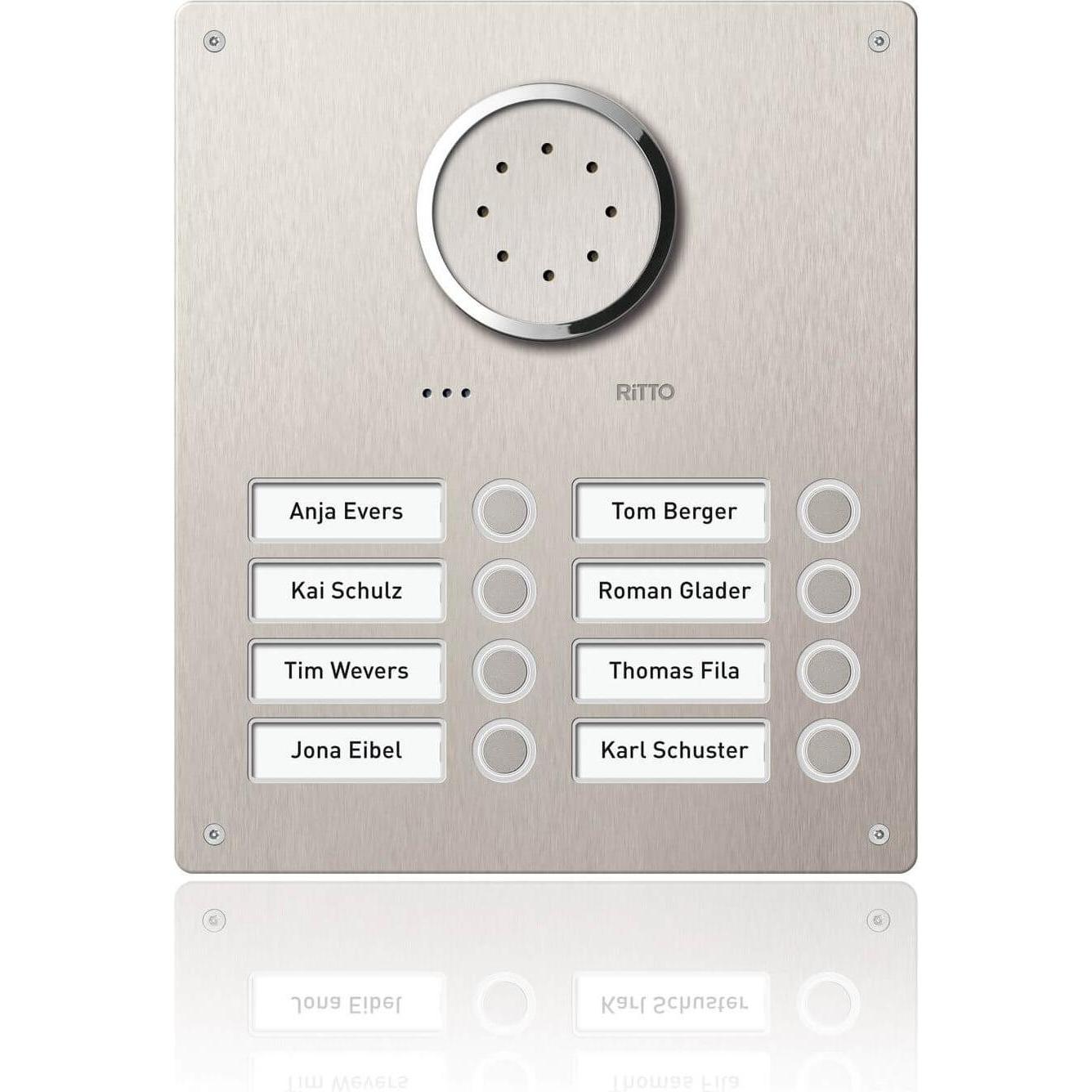 Schneider Electric, Klingel + Türsprechanlage, Ritto Acero Türstation