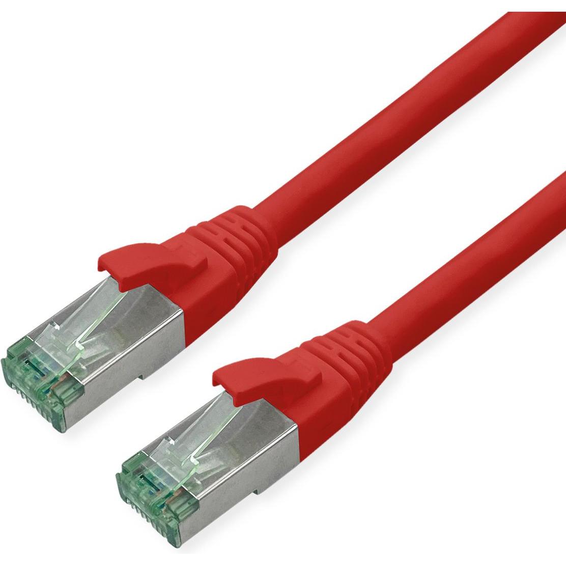 Roline S/FTP Patchkabel (S/FTP, CAT6a, 0.50 m), Netzwerkkabel