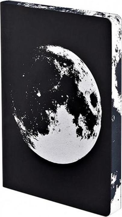 Nuuna Graphic L, Moon (A5, Gepunktet, Weicher Einband)