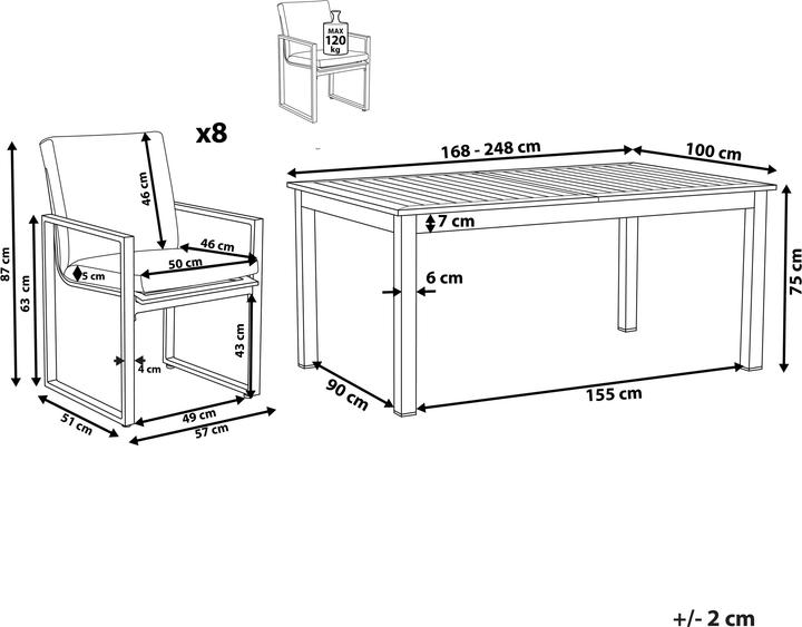 Produktbild Beliani Pancole