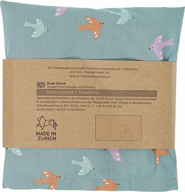 Actual product image Sprungbrett/Palettino Grape seed cushion Swallow (15 x 15 cm)