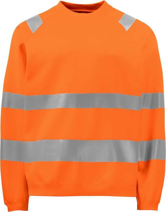 Actual product image Projob Mens Reflective Tape Sweatshirt (XXL)