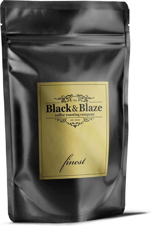 Actual product image Black & Blaze Finest (250 g, Medium roast)