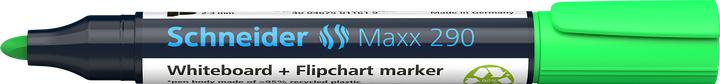 Image du produit Schneider Marqueur pour tableaux blancs Maxx 290 rechargeable 2-3mm vert clair (1 x)