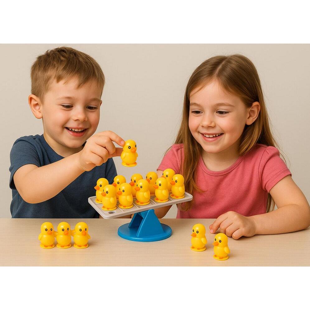 Lean Toys Lernspiel für Kinder: Entenküken balancieren
