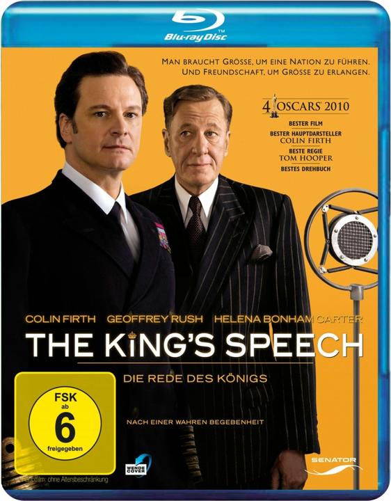 The King's Speech Die Rede des Königs (Blu-ray, 2010, Englisch, Deutsch)