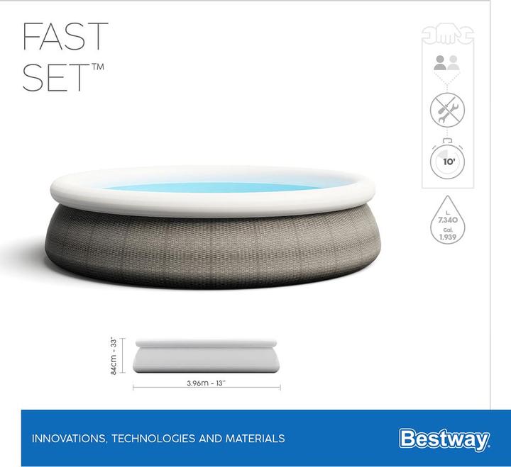 Produktbild Bestway Fast Set (396 x 84 cm)