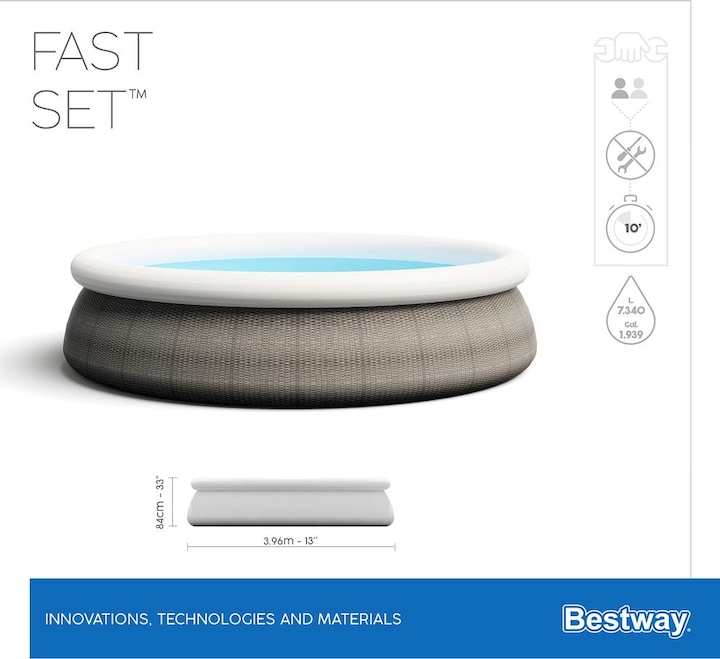 Produktbild Bestway Fast Set (396 x 84 cm)