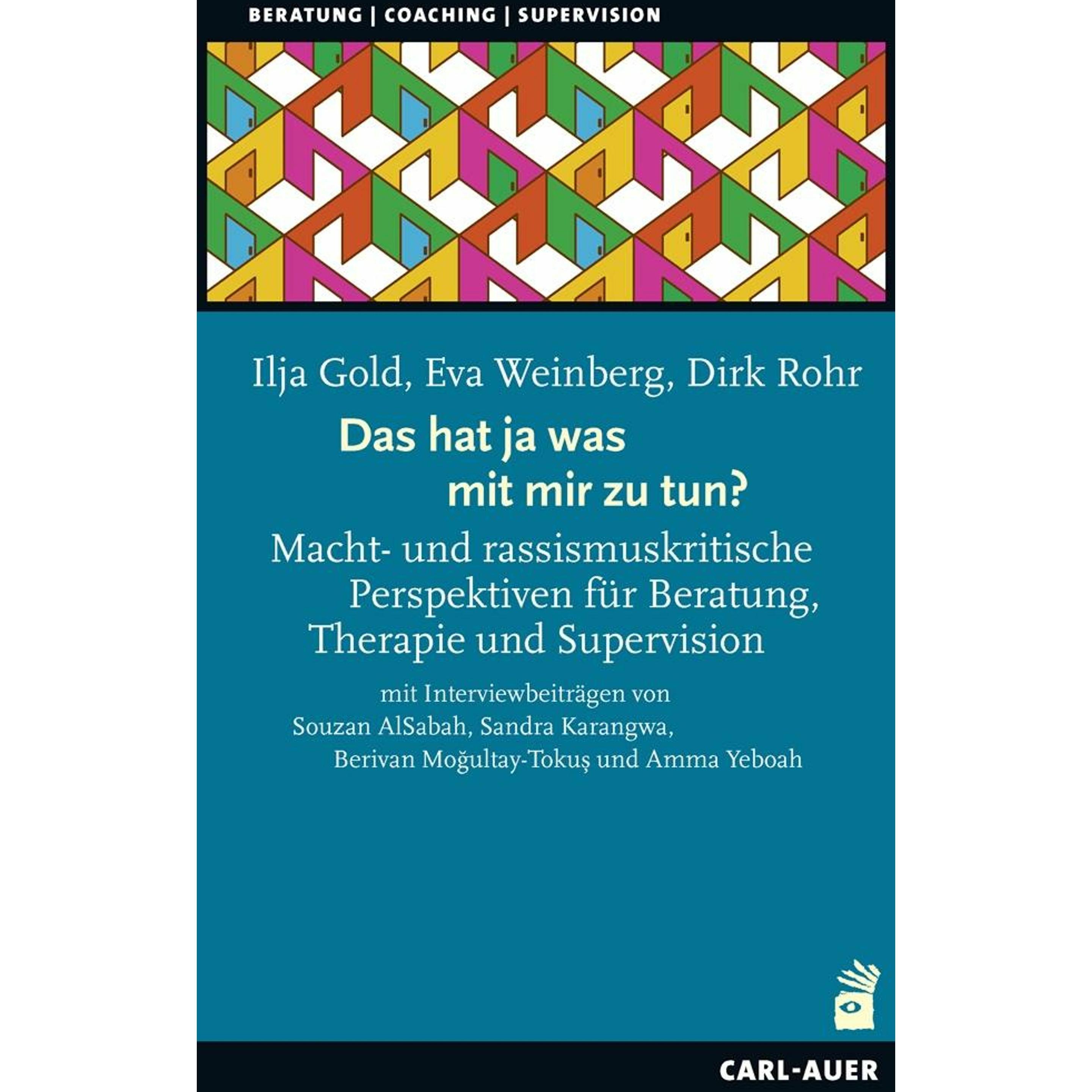 Das hat ja was mit mir zu tun!?, Fachbücher von Dirk Rohr, Eva Weinberg, Ilja Gold