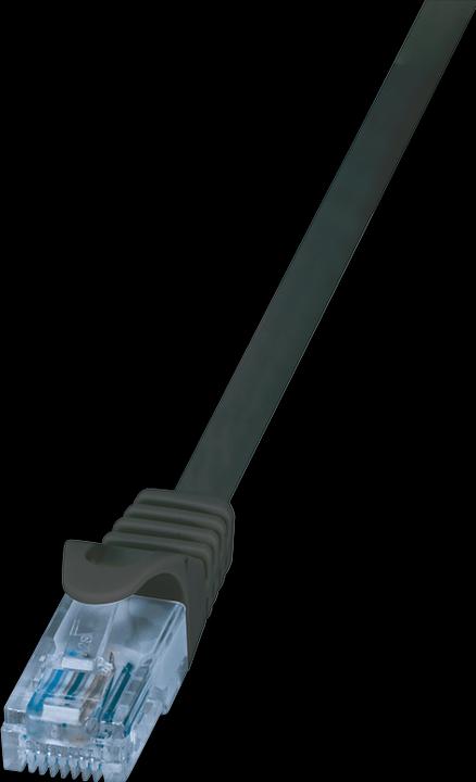 Actual product image LogiLink Network cable (U/UTP, CAT6a, 0.50 m)