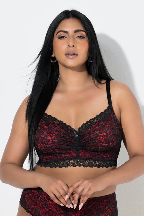 Actual product image TruYou Layered Lace Panel Bralette (110 E)