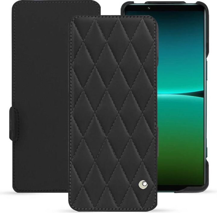 Actual product image Noreve Horizontal leather flap shell (Sony Xperia 5 IV)