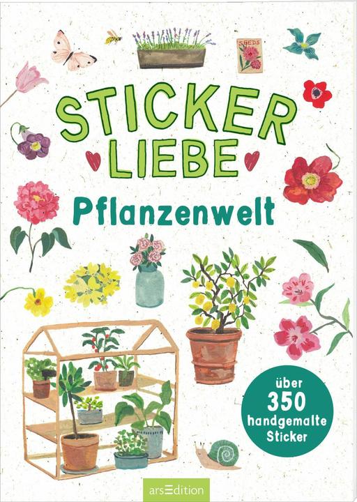 Produktbild Stickerliebe - Pflanzenwelt (350 Sticker)