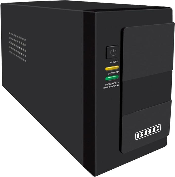 Image du produit GBC USV Unterbrechungsfreie Stromversorgung 1200VA 720W, AVR Spannungsregler, 2x IEC, 12V 9Ah Batterie (1200 VA, 720 W)